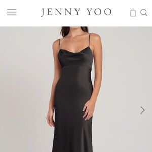 Jenny Yoo Black Bridesmaid Dress